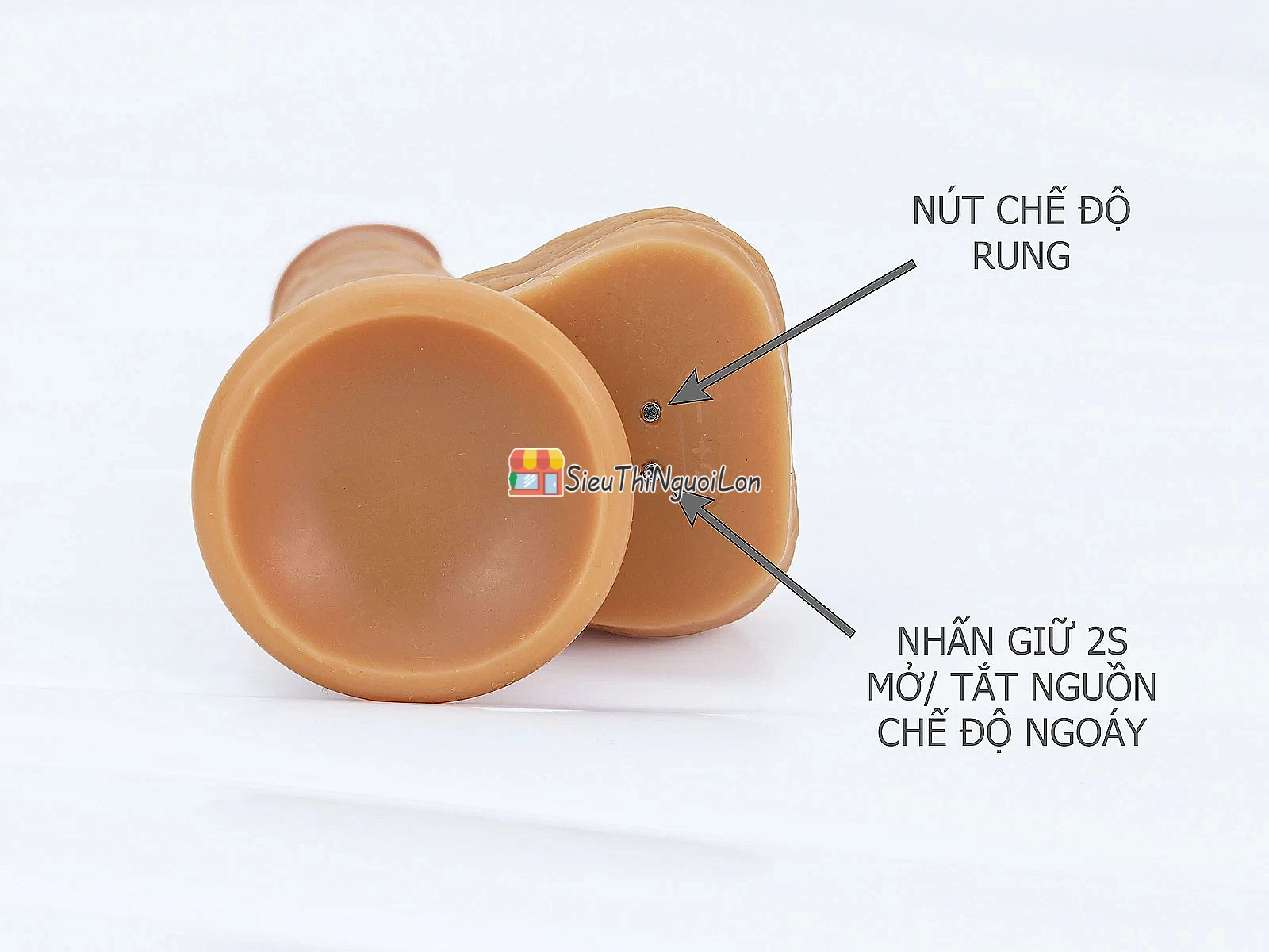 Cu giả có đế YEAIN Devil kèm dây đeo pin tích hợp remote điều khiển