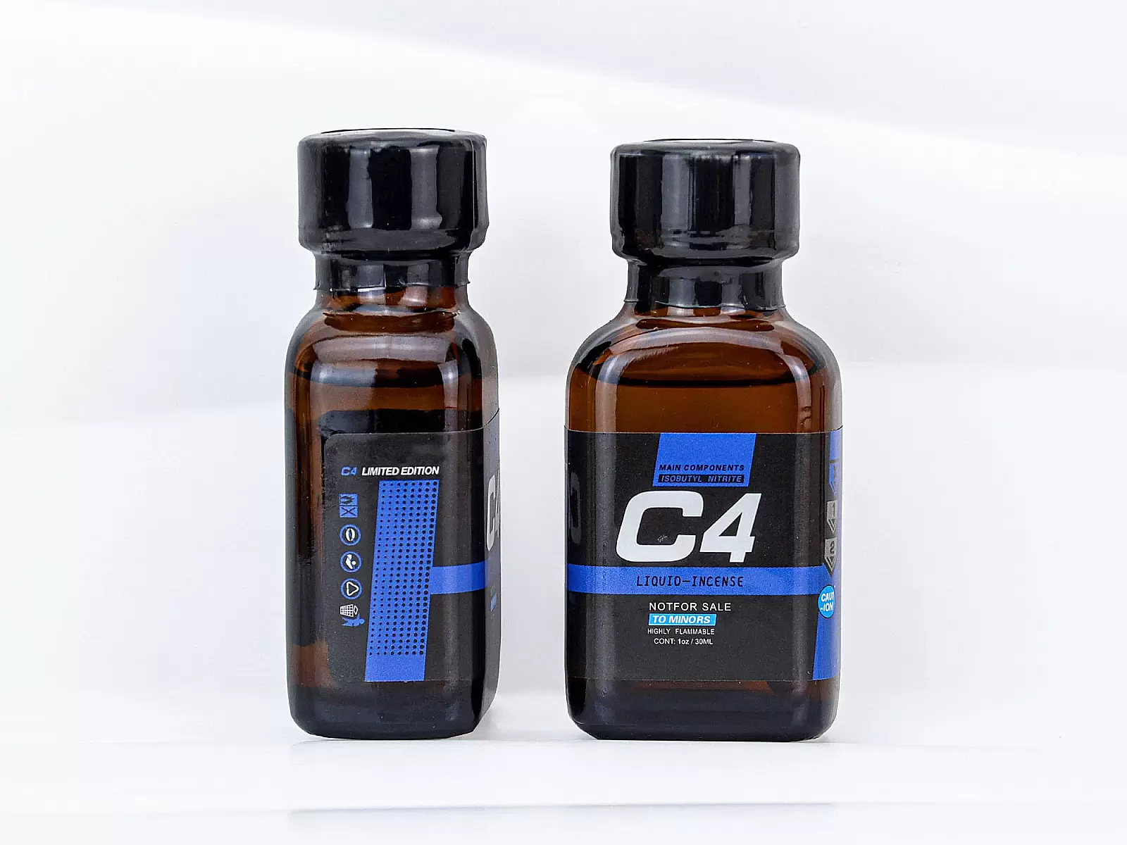 Popper C4 Liquid Incense 10ml – chai nước nhỏ gọn