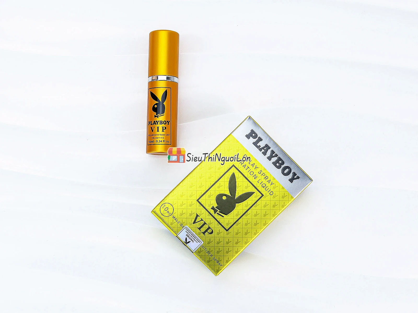 Xịt chống xuất tinh sớm Playboy VIP Delay Spray kéo dài cuộc yêu