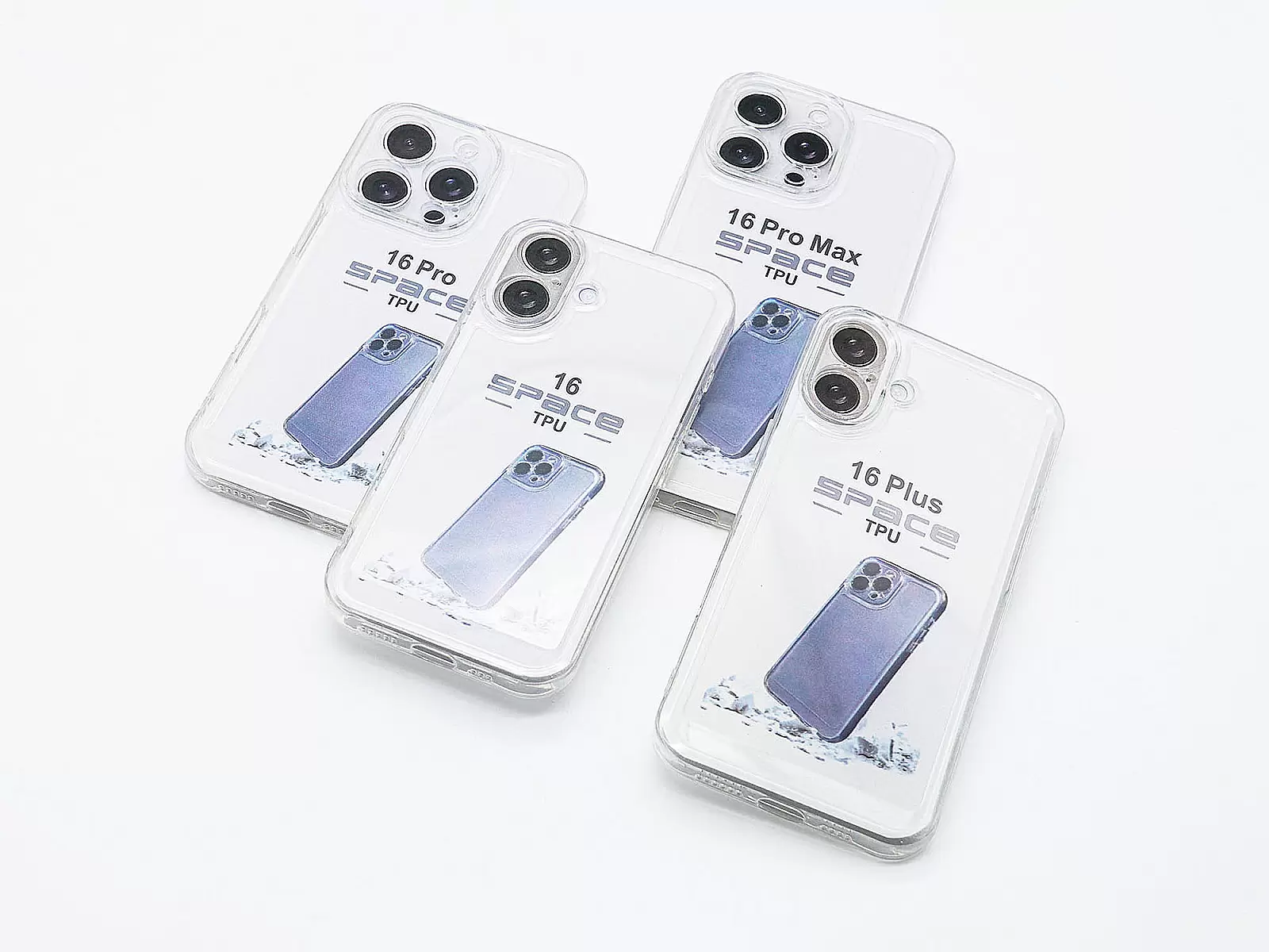Ốp lưng TPU Space iPhone 16 Pro – trong suốt chống sốc