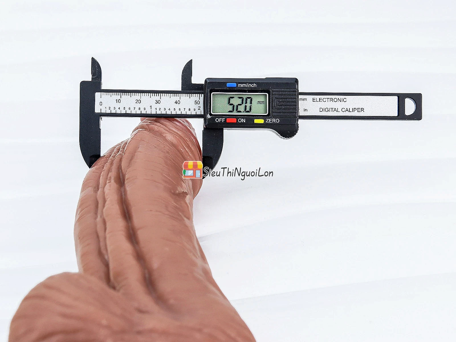 Cu giả có đế gân guốc 10 inch siêu khủng