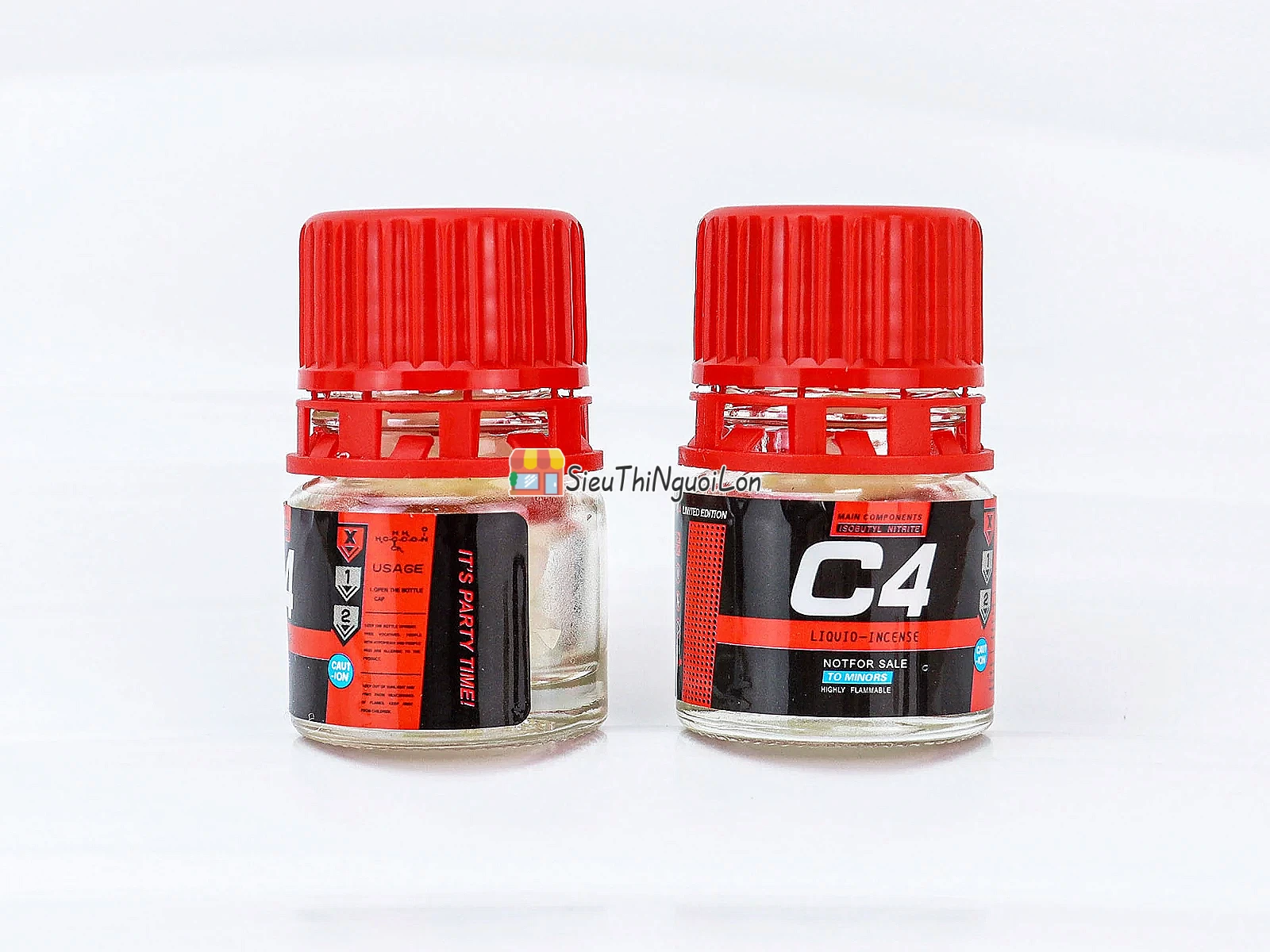 Popper C4 đỏ viên khô – tiện mang bỏ túi