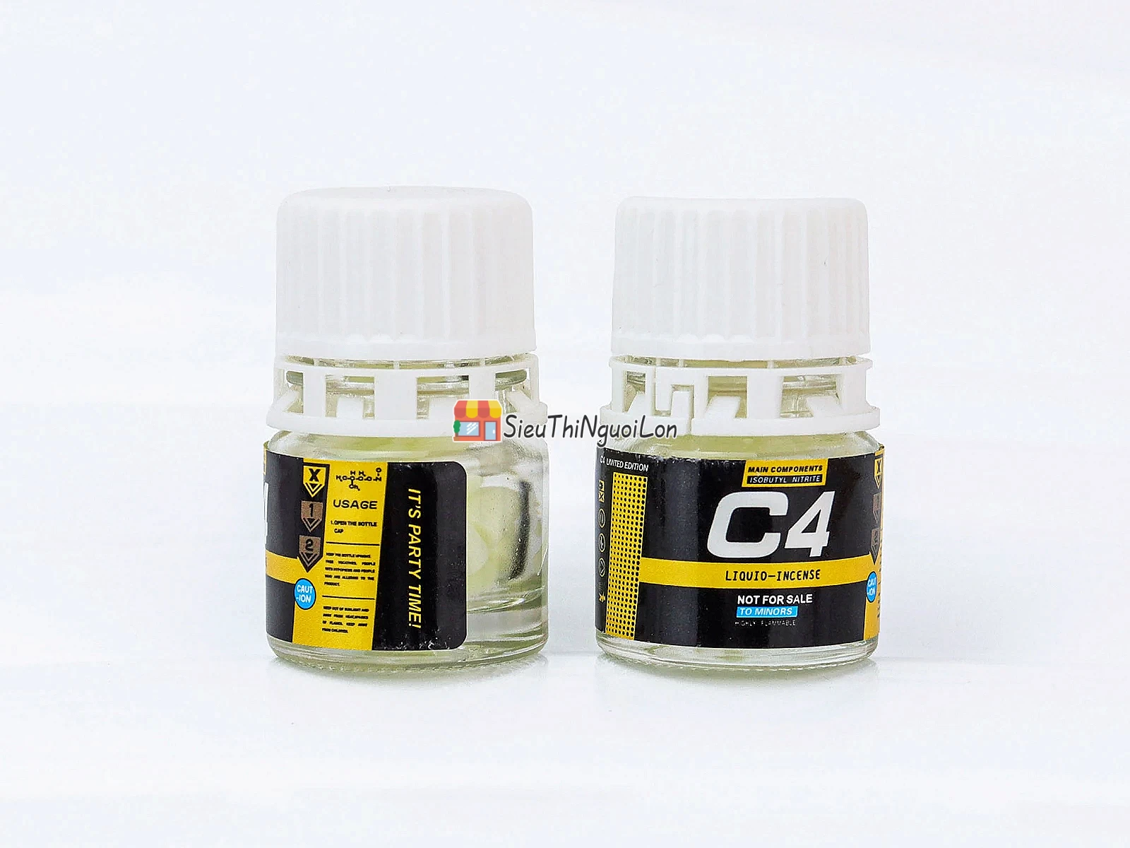 Popper C4 vàng viên khô – tiện mang không đổ