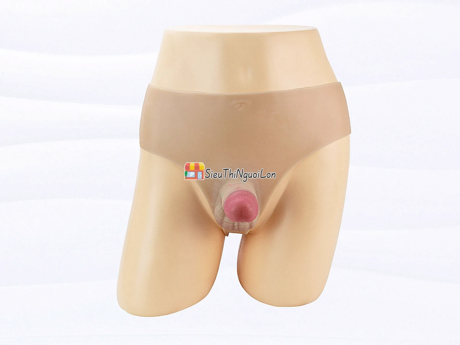 Quần tam giác silicon cu giả size to