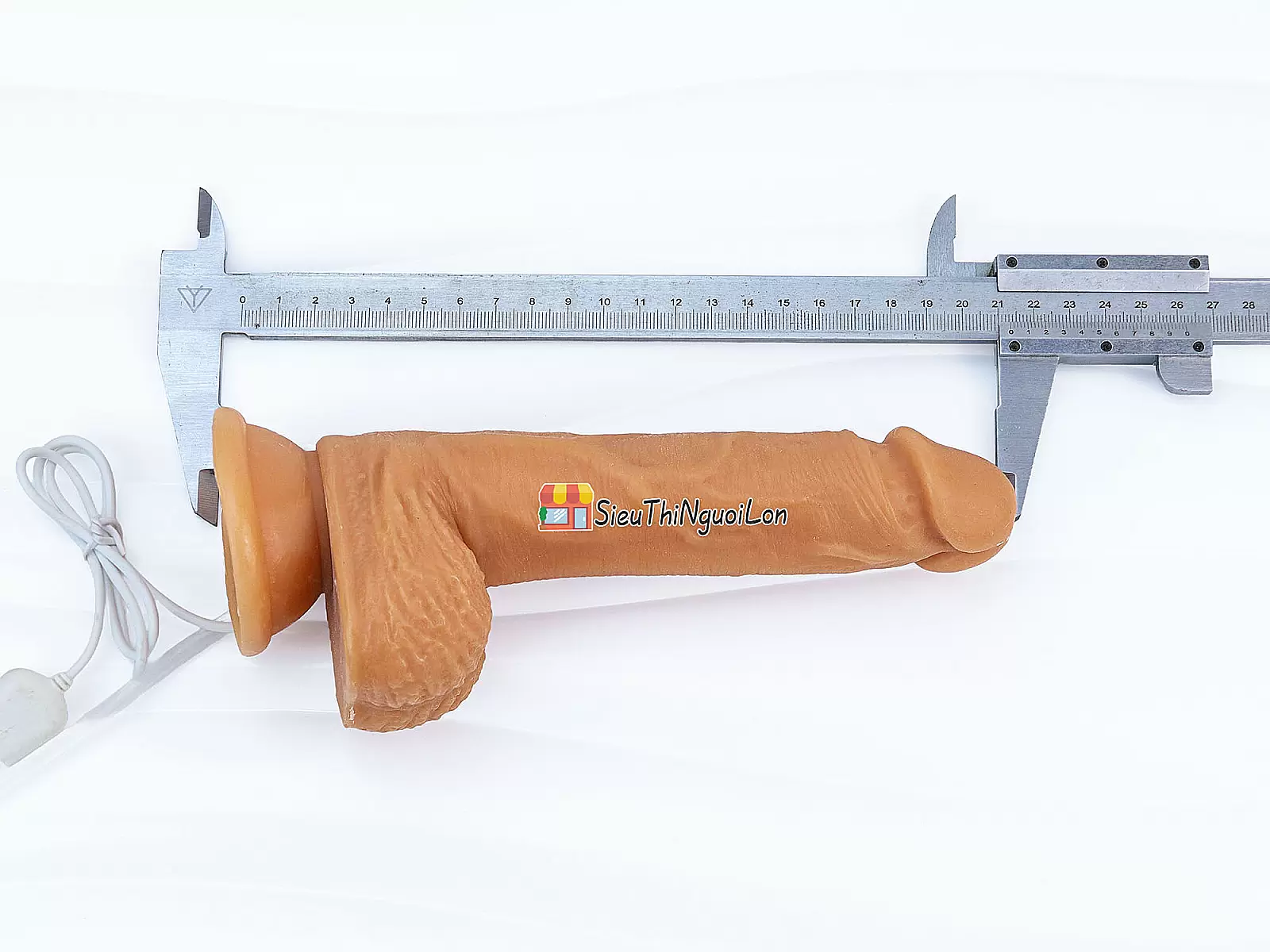 Dương vật giả có đế silicon Dildo rung xuất tinh