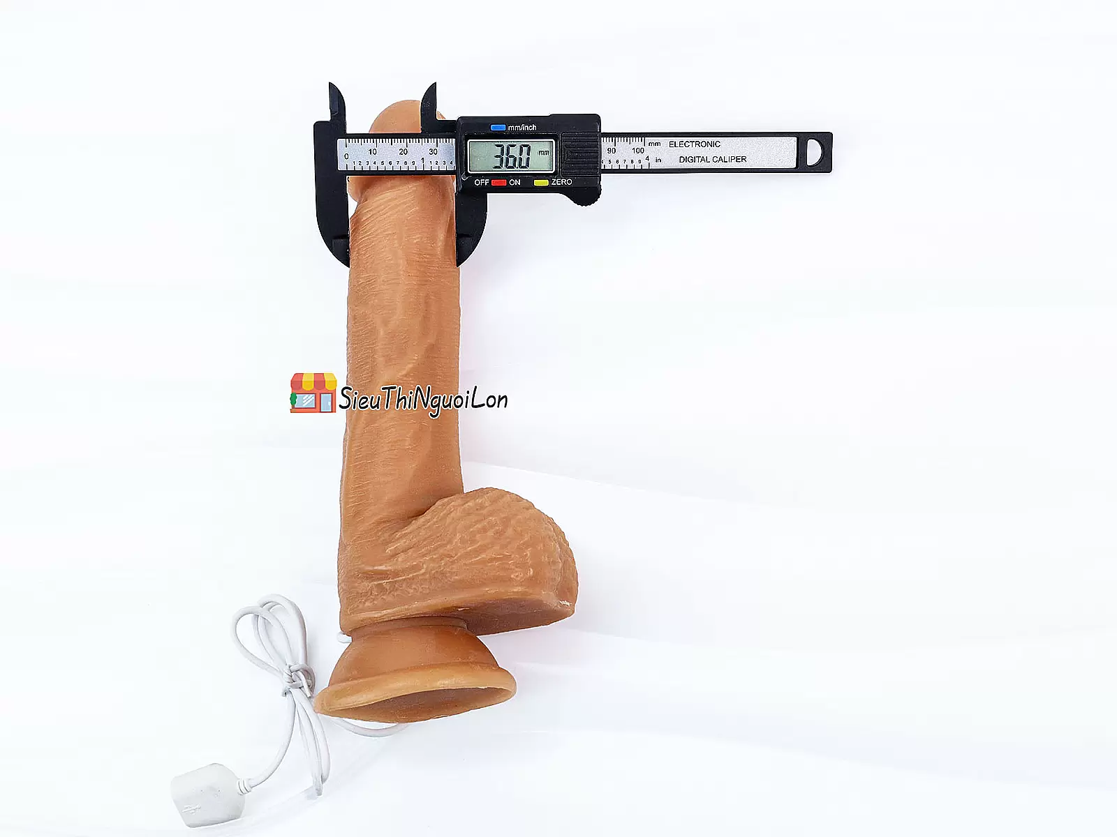 Dương vật giả có đế silicon Dildo rung xuất tinh