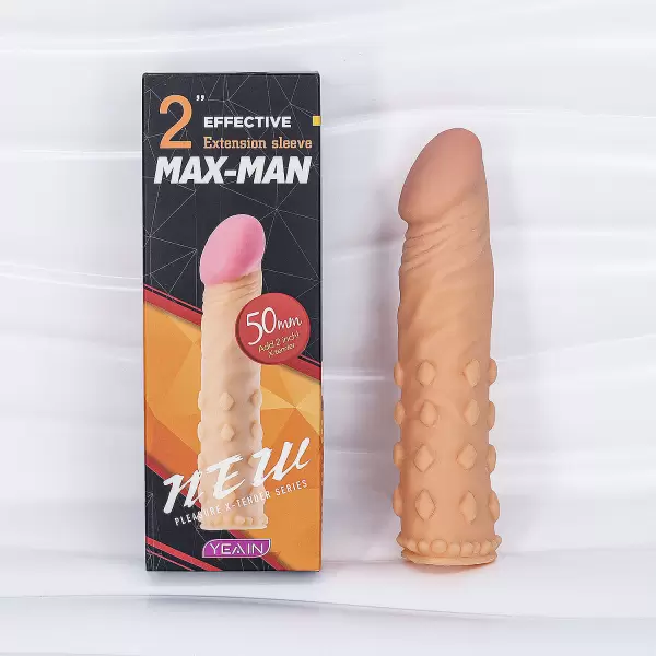 Bao đôn dên Max Man tăng 5cm – silicon gai lớn