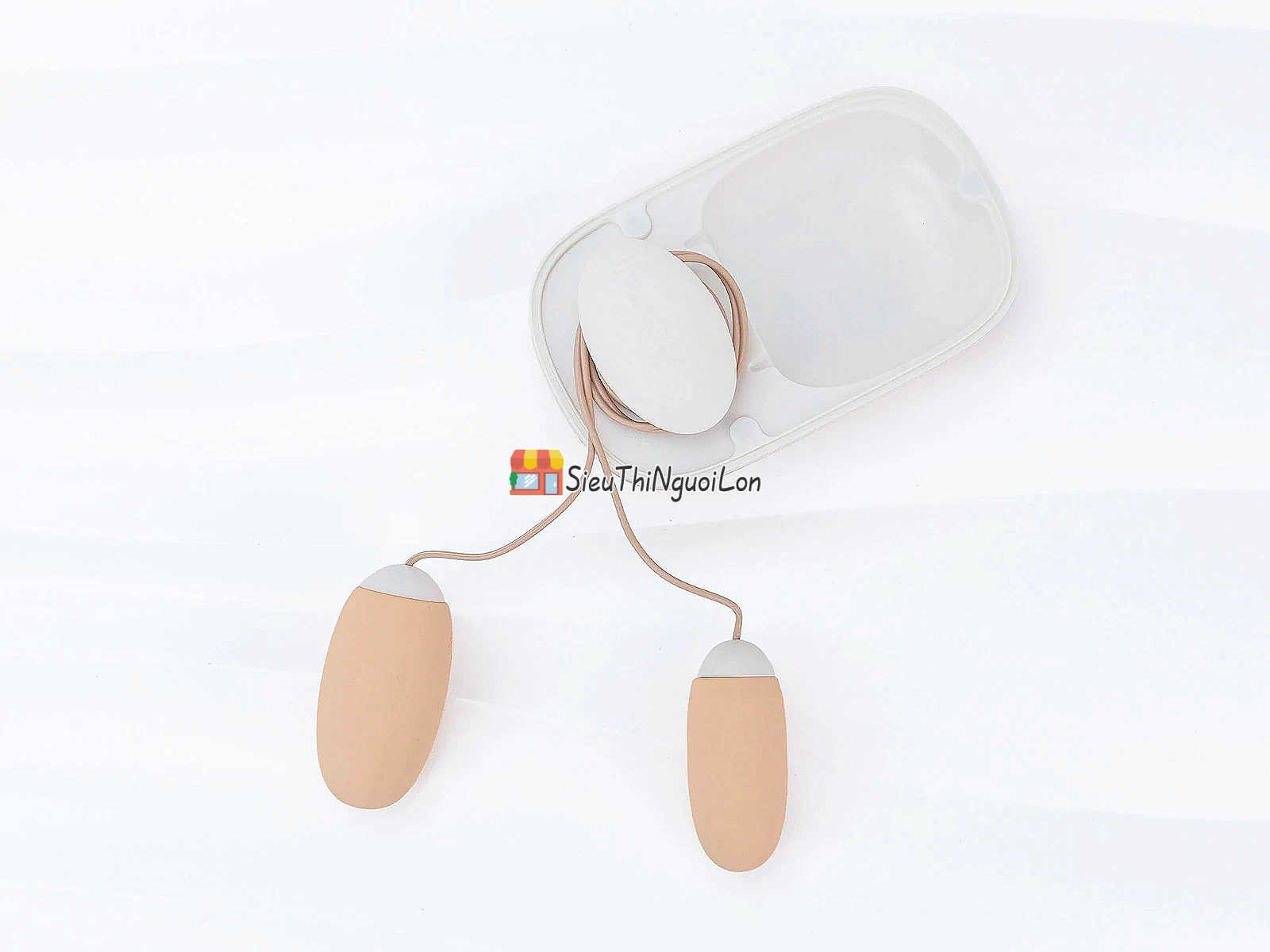 Trứng rung Vibrator Magic Box 2 đầu – silicone, pin sạc