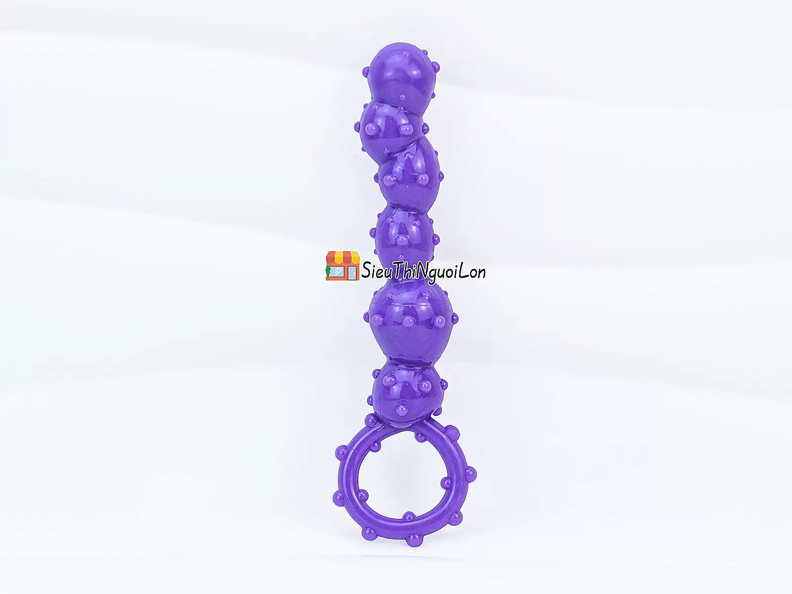 Đồ chơi kích hậu bi gai xoắn silicon