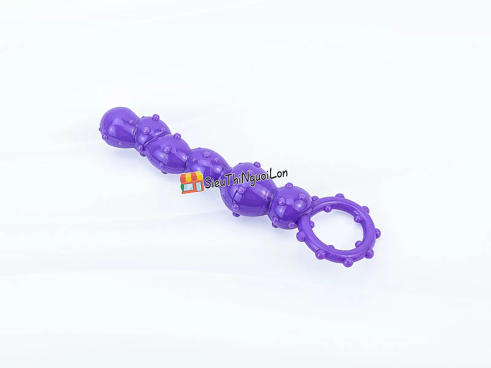 Đồ chơi kích hậu bi gai xoắn silicon