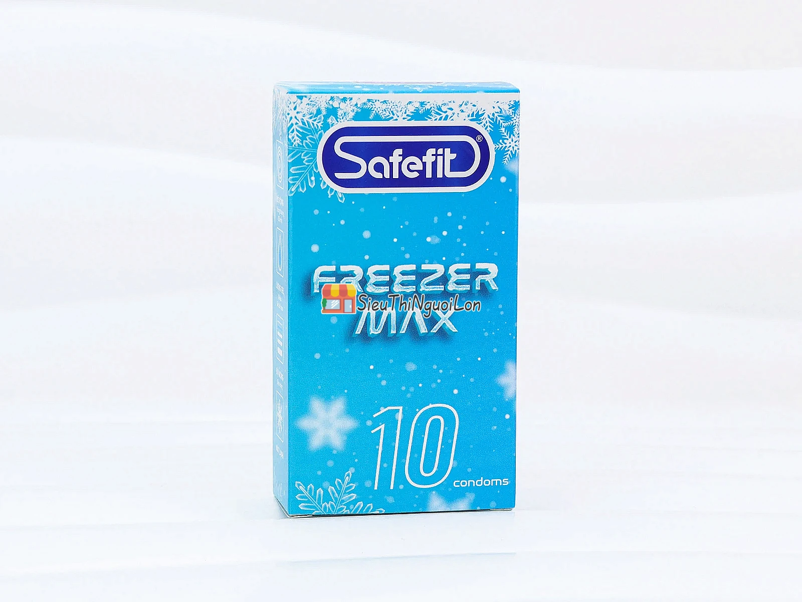 Bao cao su Safefit Freezer Max – bạc hà mát lạnh, hộp 10