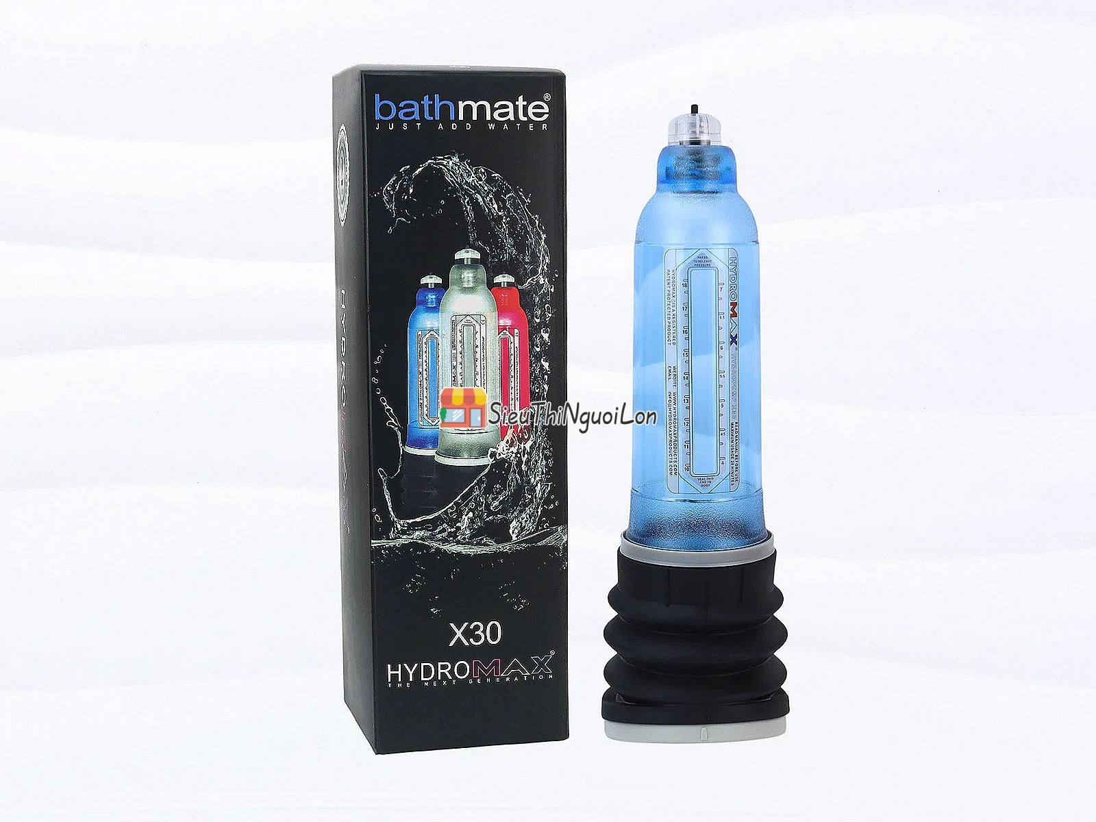 Bathmate Hydromax X30 – tập dương vật áp suất nước