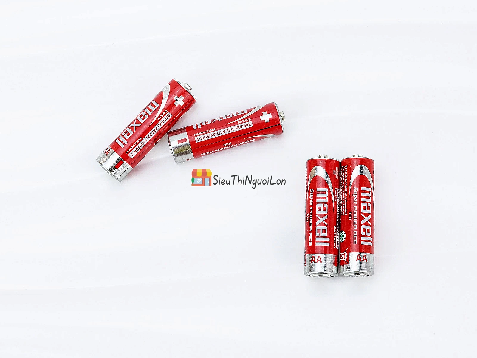 Vỉ 4 cục pin AA MAXELL