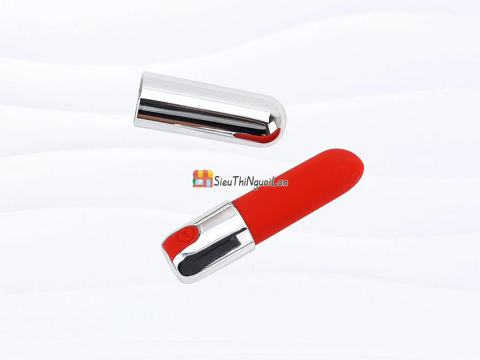 Trứng massage tình yêu hình thỏi son pin tích hợp