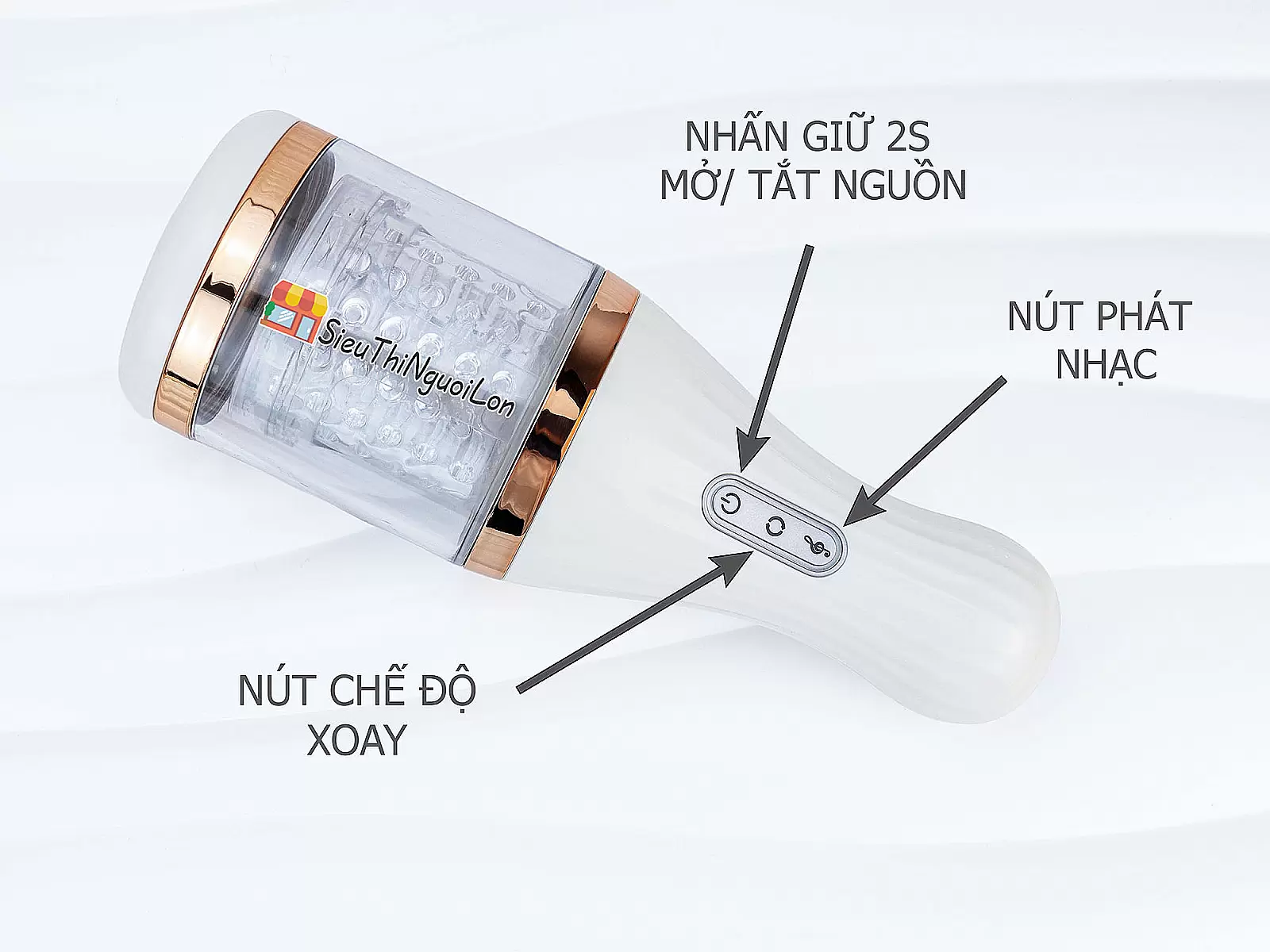Máy tự sướng bướm giả tự động Dibe xoay phát âm thanh