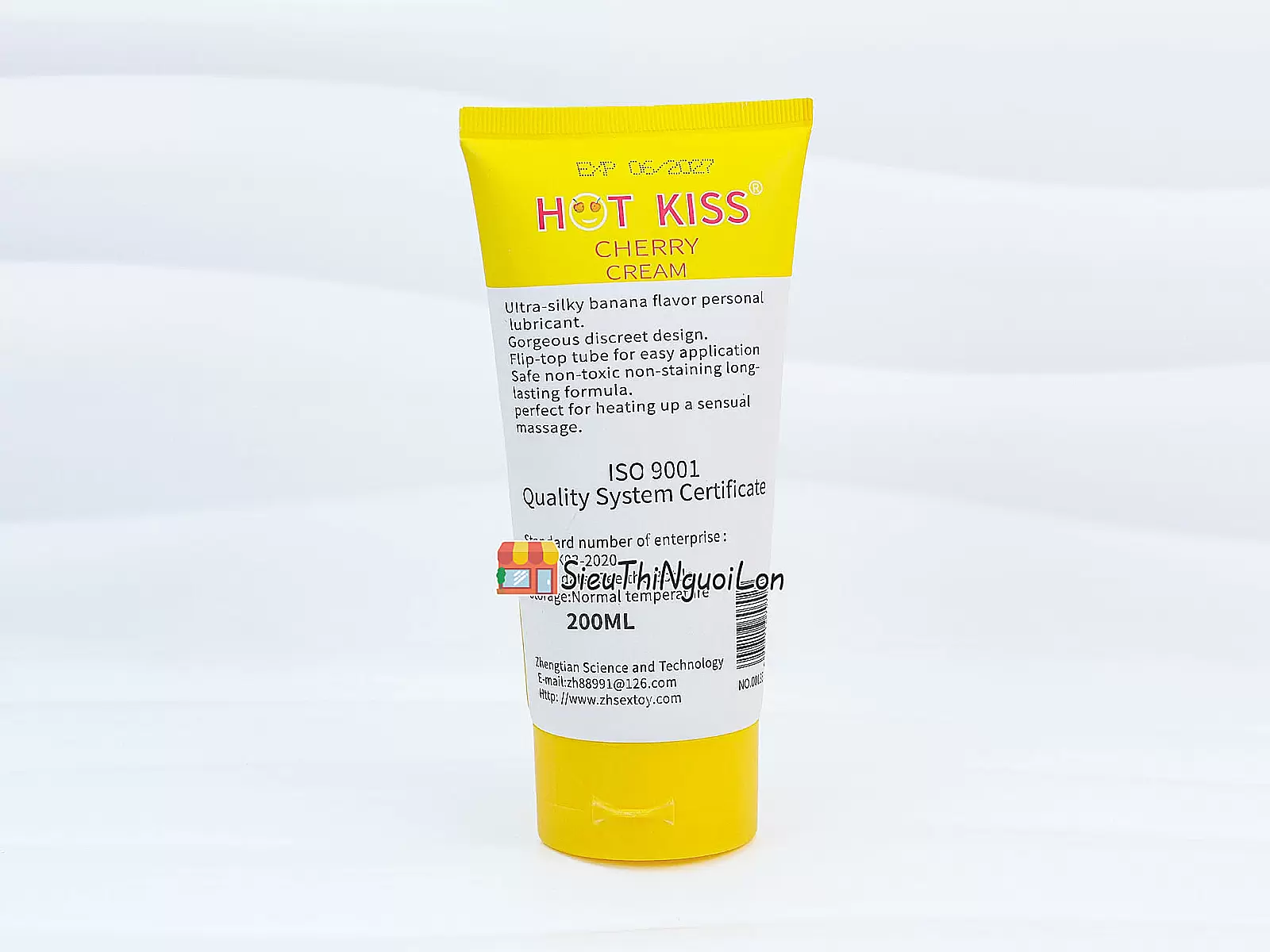 Gel Hot Kiss Hương Chuối chai lớn 200ml