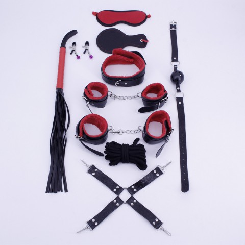 Bộ BDSM 10 món BD10 – đa màu có túi đựng