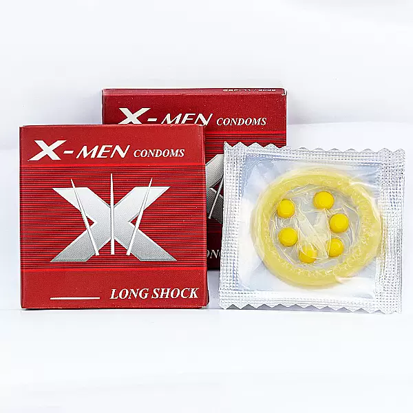 Bao cao su bi X-Men Long Shock – gai bi, kéo dài lâu