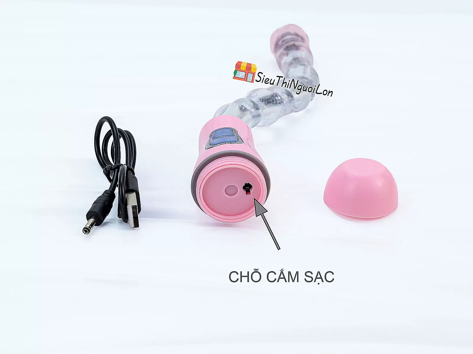 Kích thích hậu môn Distortion rung đa tần số pin sạc