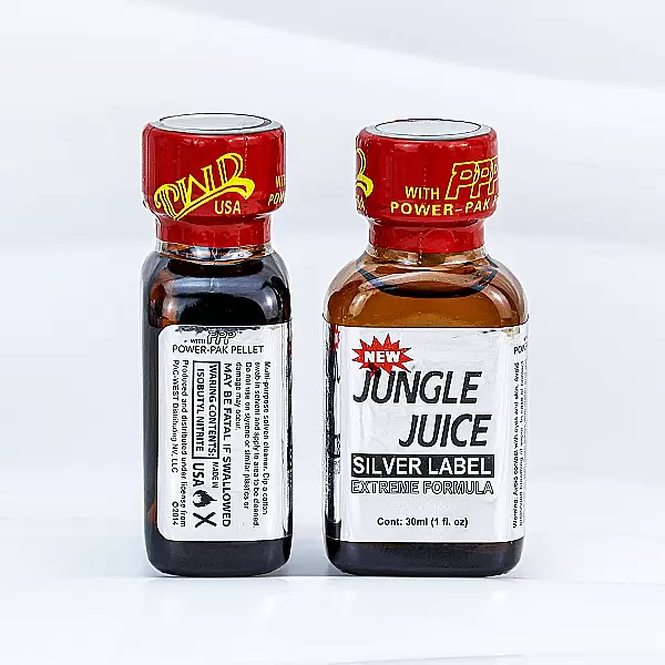 Chai hít Jungle Juice Silver Label 30ml giúp tăng cảm giác hưng phấn