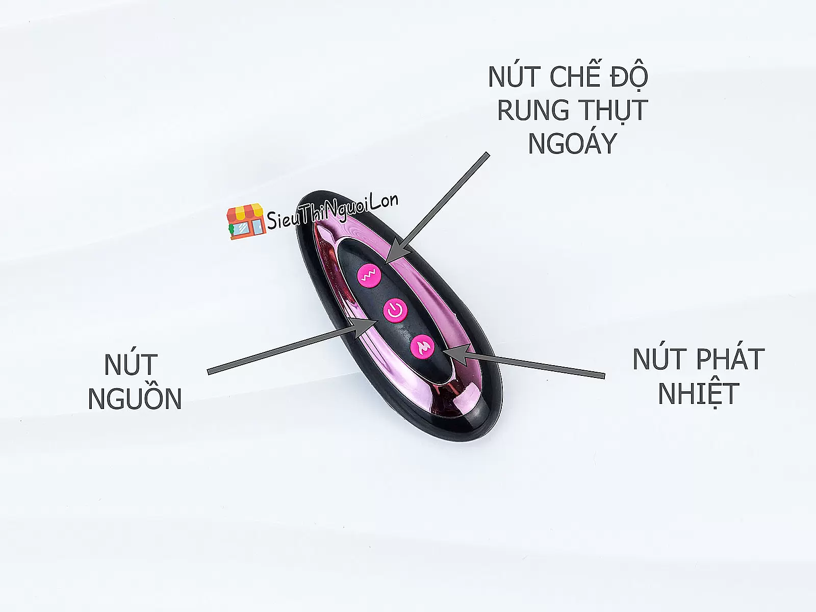 Cu giả có đế rung thụt phát nhiệt pin tích hợp cực mạnh