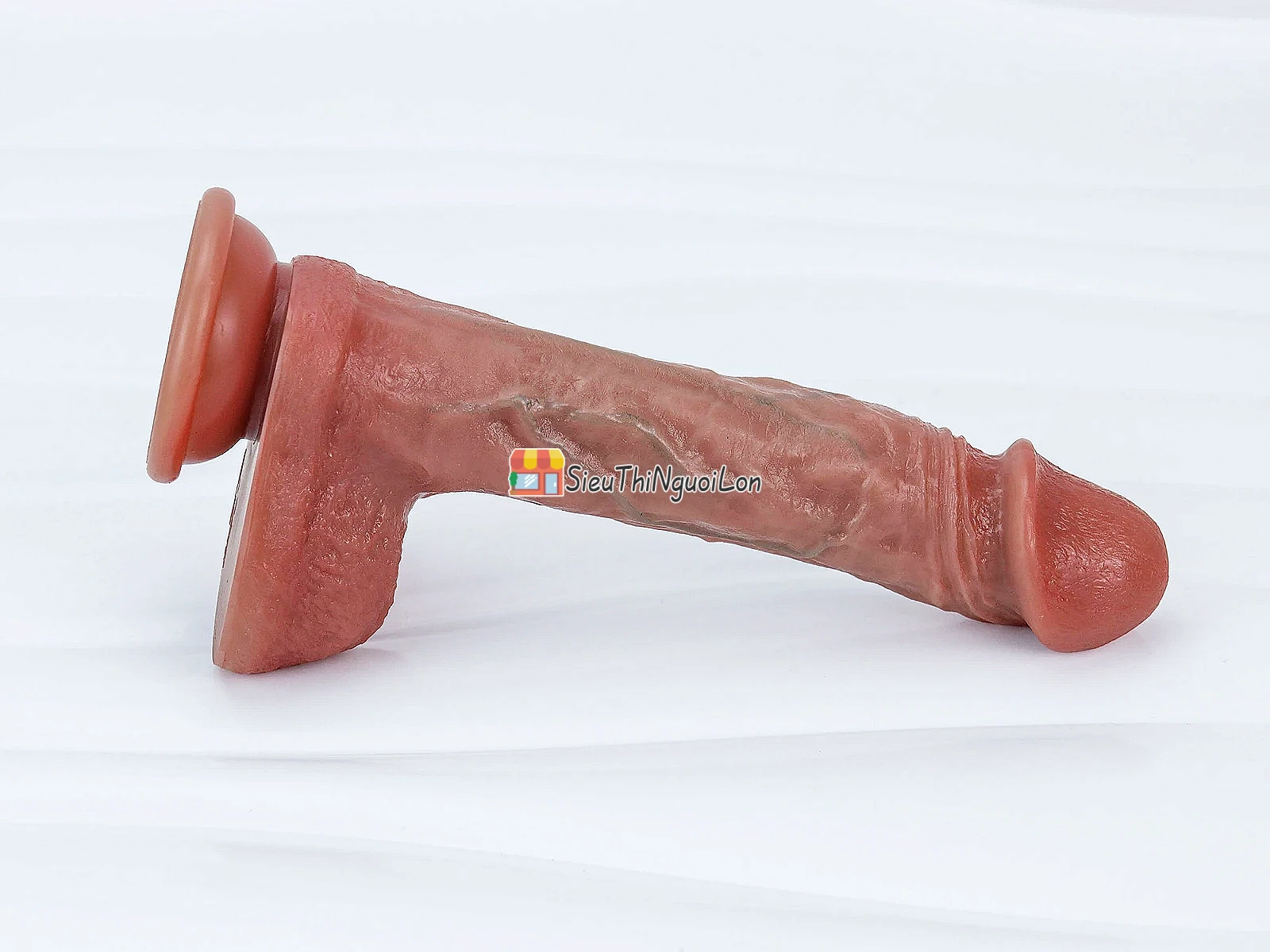 Cu giả có đế rung thụt cực mạnh – phát nhiệt, kèm remote