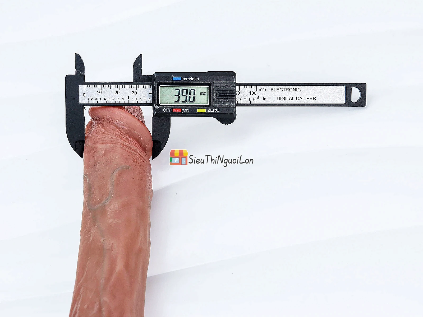 Cu giả có đế rung thụt cực mạnh – phát nhiệt, kèm remote