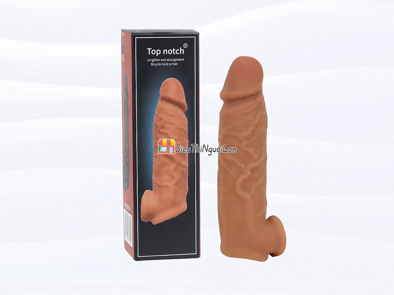 Bao đôn dên Top Notch gân nổi – silicon mềm co giãn