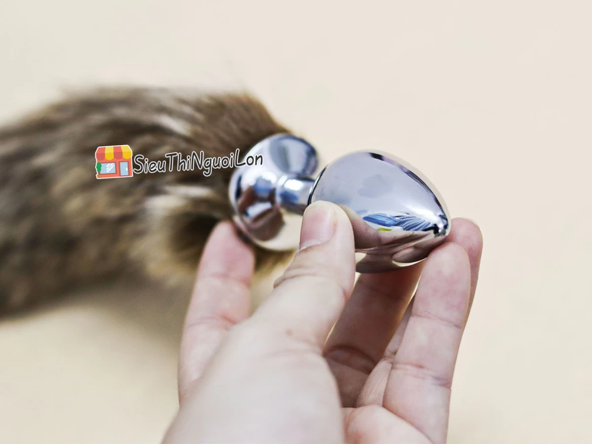 Đồ chơi kích hậu inox đuôi chồn