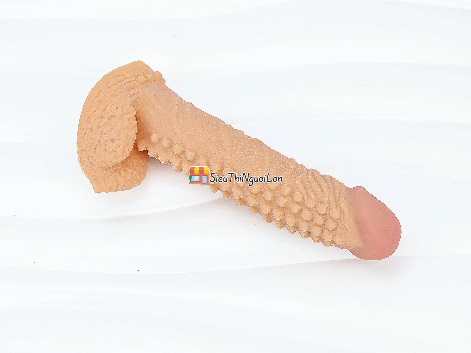 Bao đôn dên Huan Ai Penis Sleeve Max Man – tăng 5cm, TPE mềm