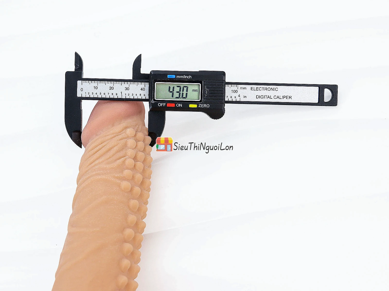 Bao đôn dên Huan Ai Penis Sleeve Max Man – tăng 5cm, TPE mềm