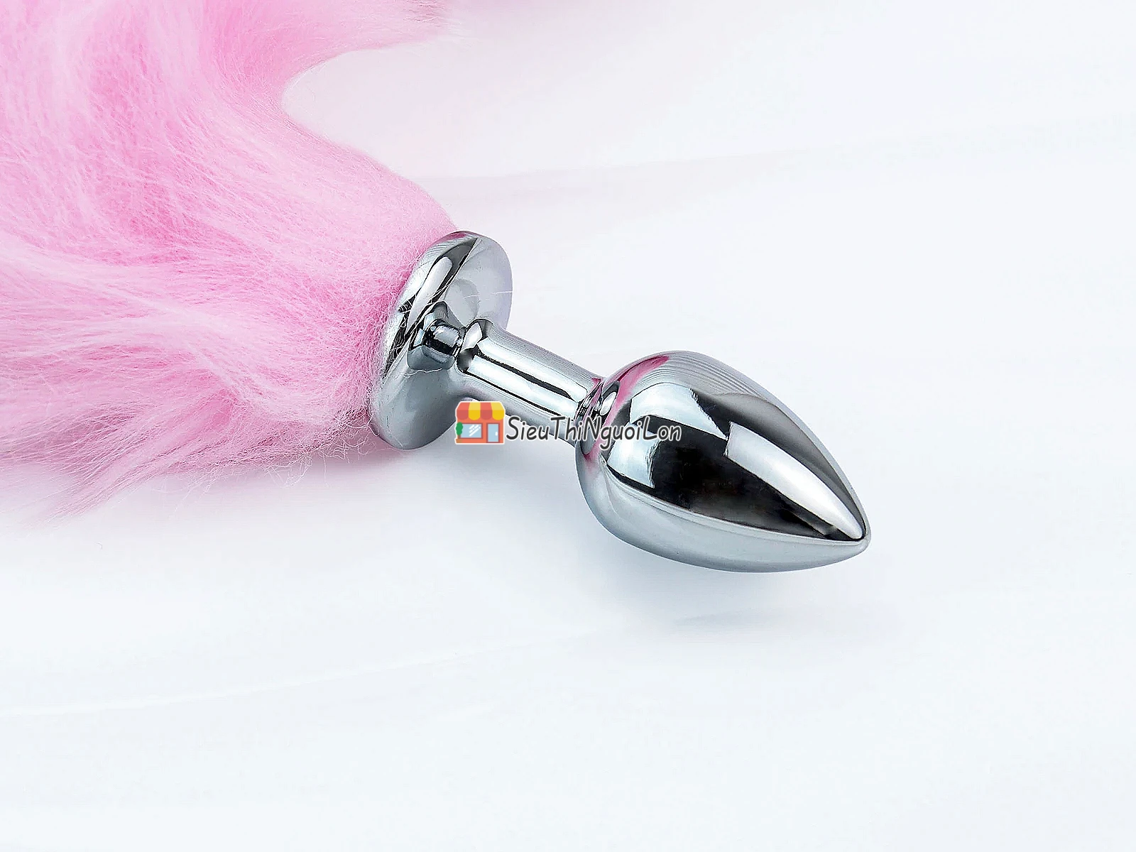 Dụng cụ kích thích inox cửa sau đuôi chồn hồng