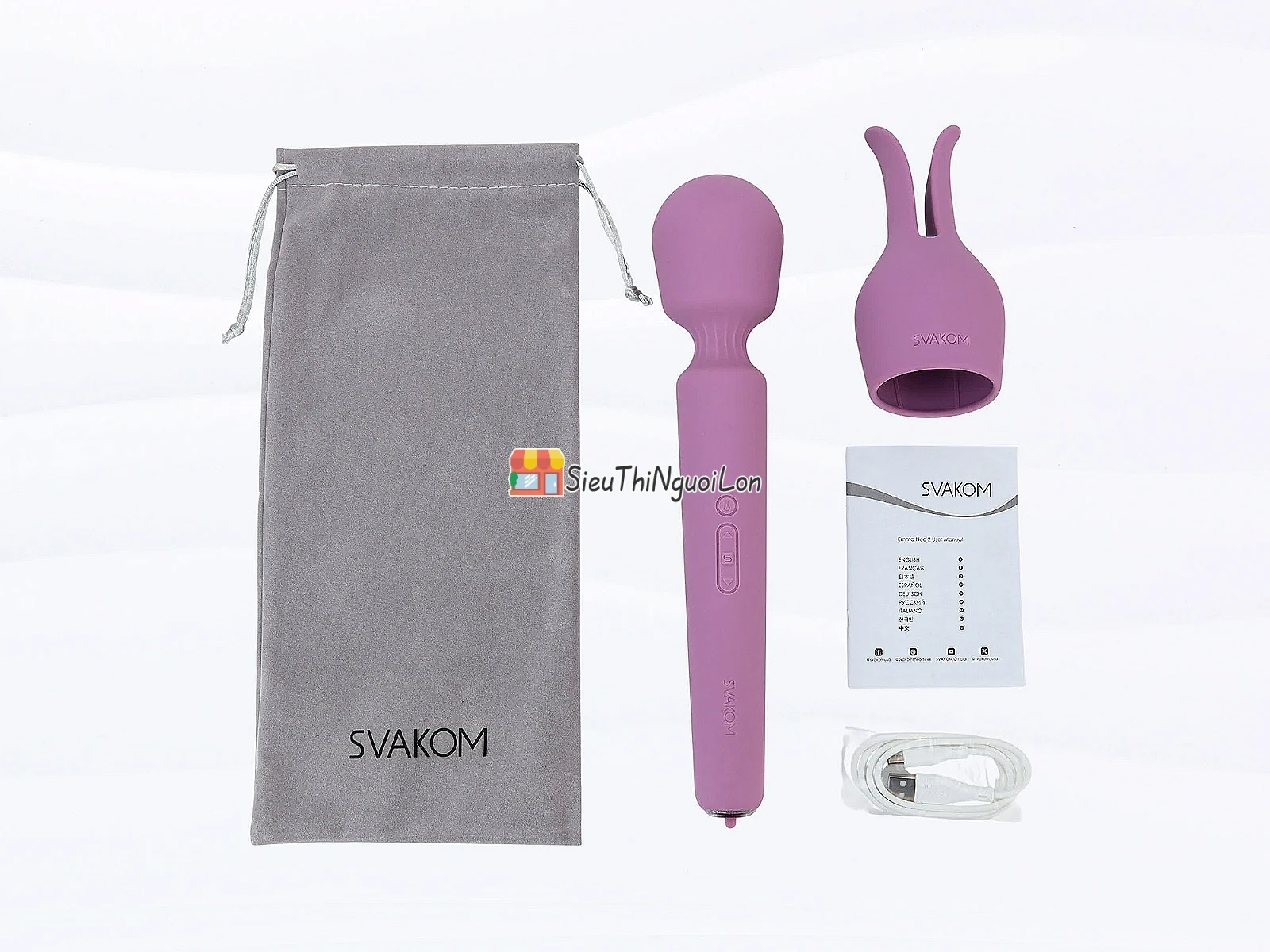 Máy massage điểm G Svakom Emma Neo 2 – app điều khiển từ xa