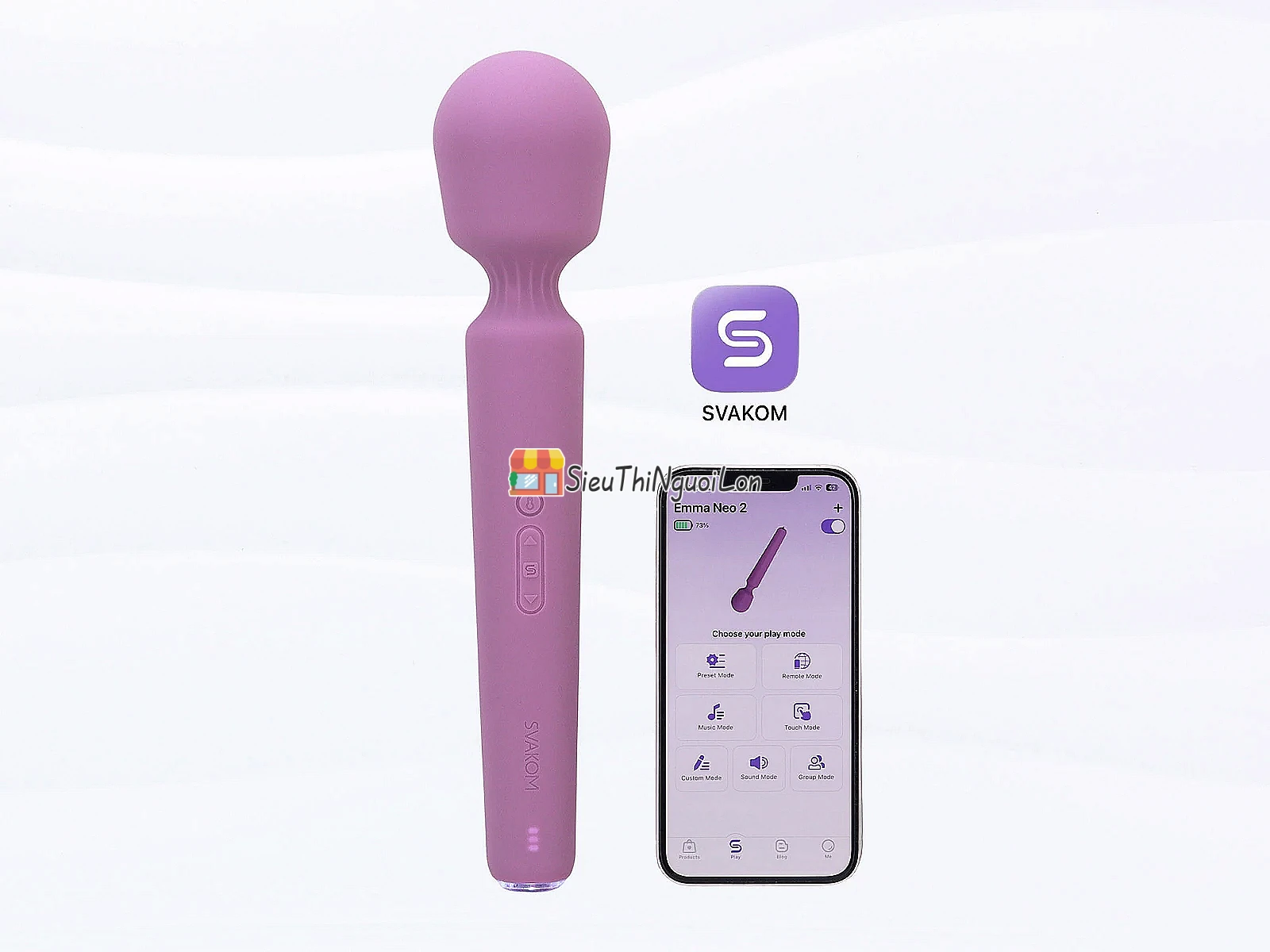 Máy massage điểm G Svakom Emma Neo 2 – app điều khiển từ xa