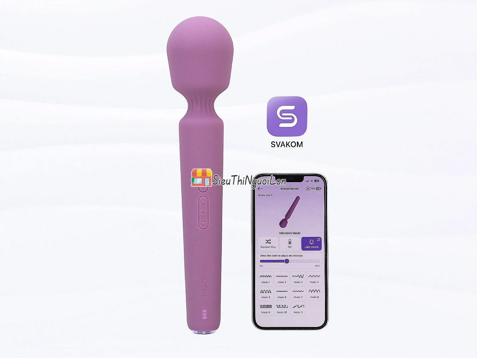 Máy massage điểm G Svakom Emma Neo 2 – app điều khiển từ xa