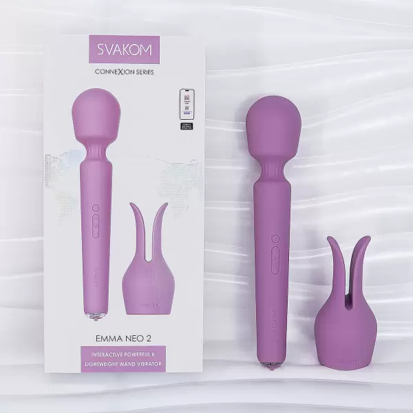 Máy massage điểm G Svakom Emma Neo 2 kết nối qua app điều khiển từ xa