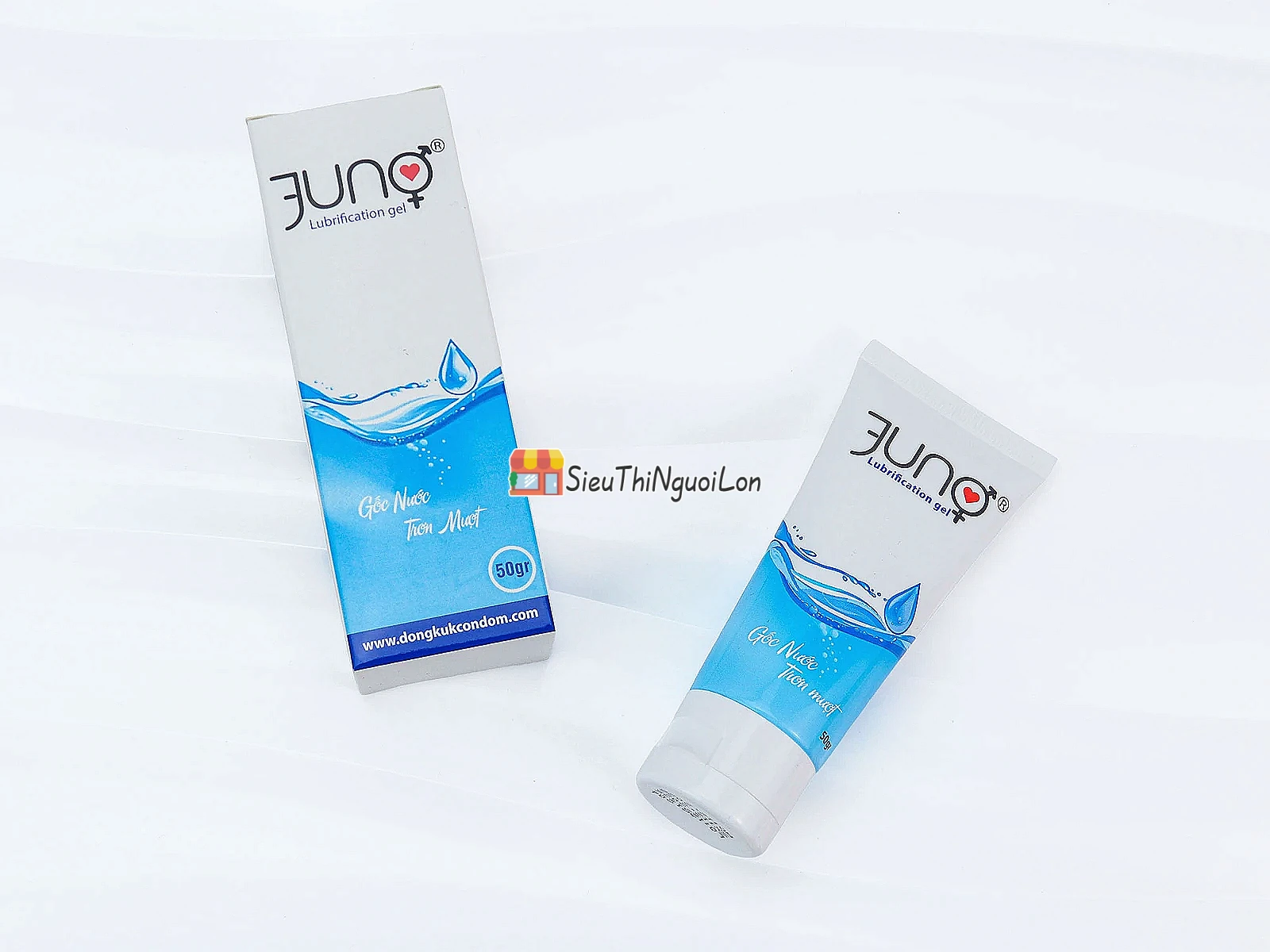 Gel bôi trơn gốc nước JUNO 50gr – trơn mượt, êm ái