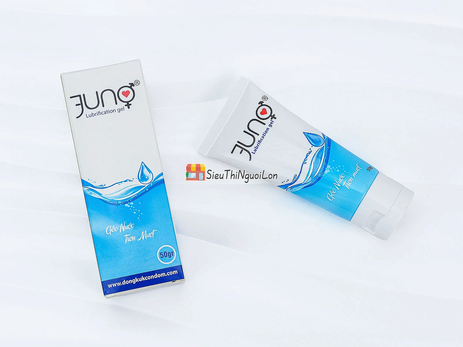 Gel bôi trơn gốc nước JUNO 50gr – trơn mượt, êm ái
