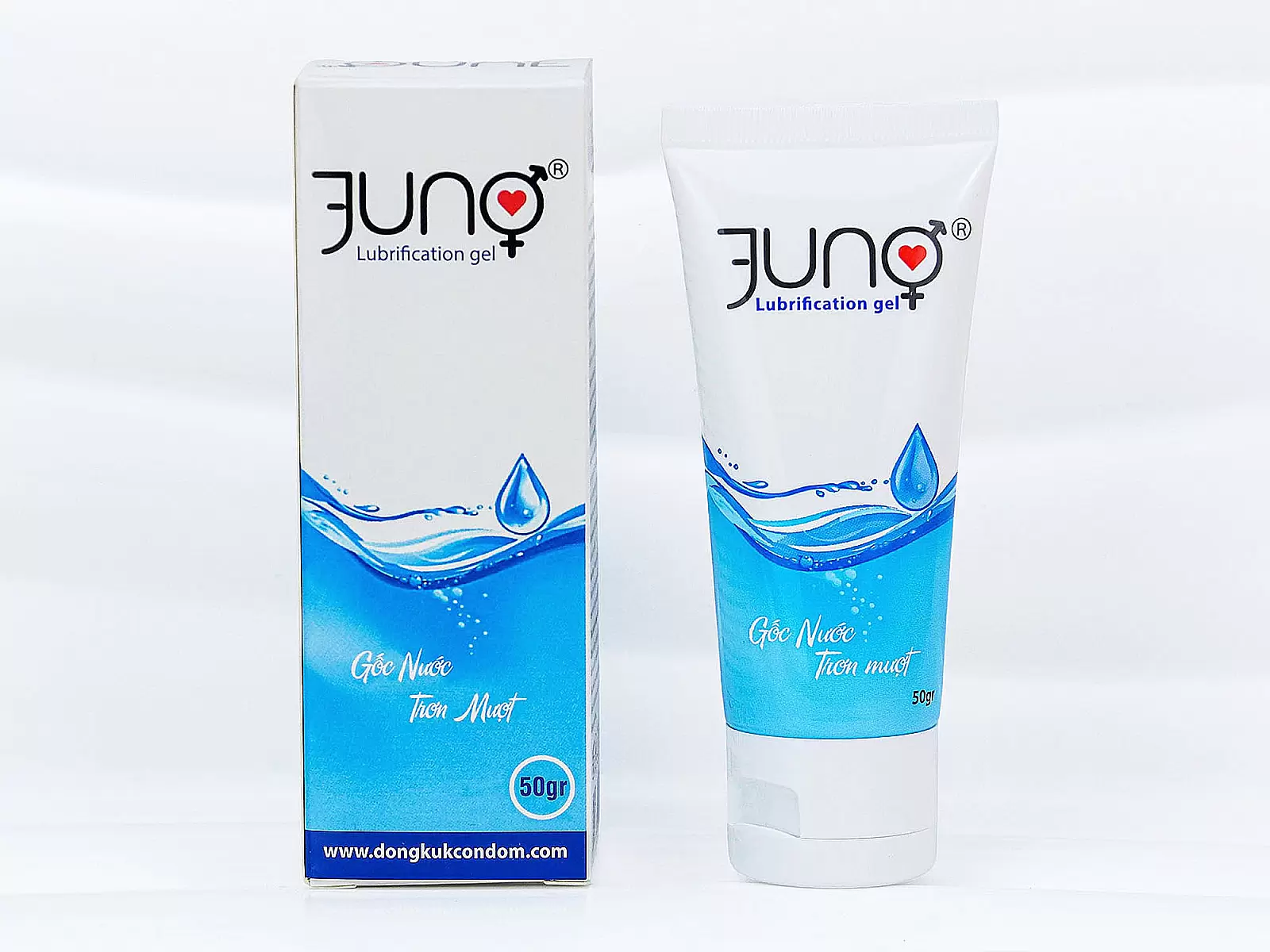 Gel bôi trơn gốc nước trơn mượt JUNO 50gr