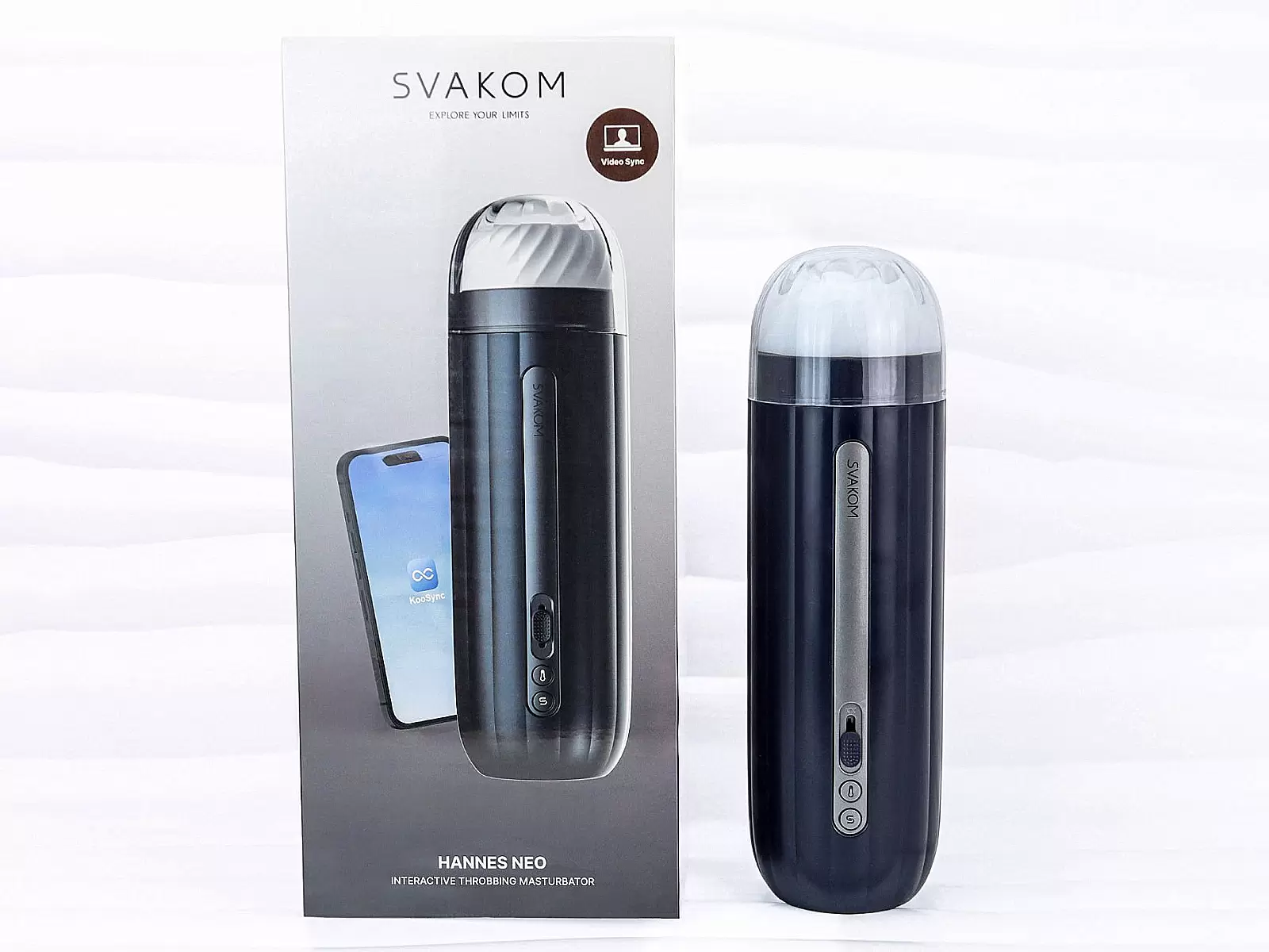 Svakom Hannes Neo – cốc thủ dâm rung kết nối App