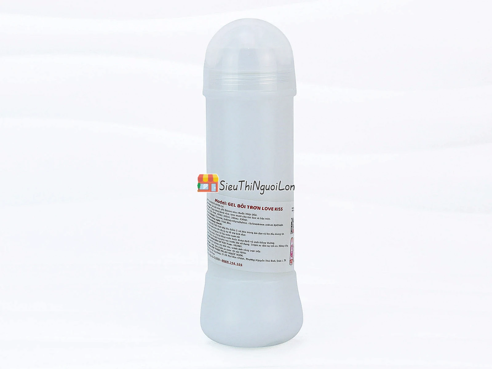 Gel bôi trơn Love Kiss Water Base 330ml – gốc nước, chai lớn