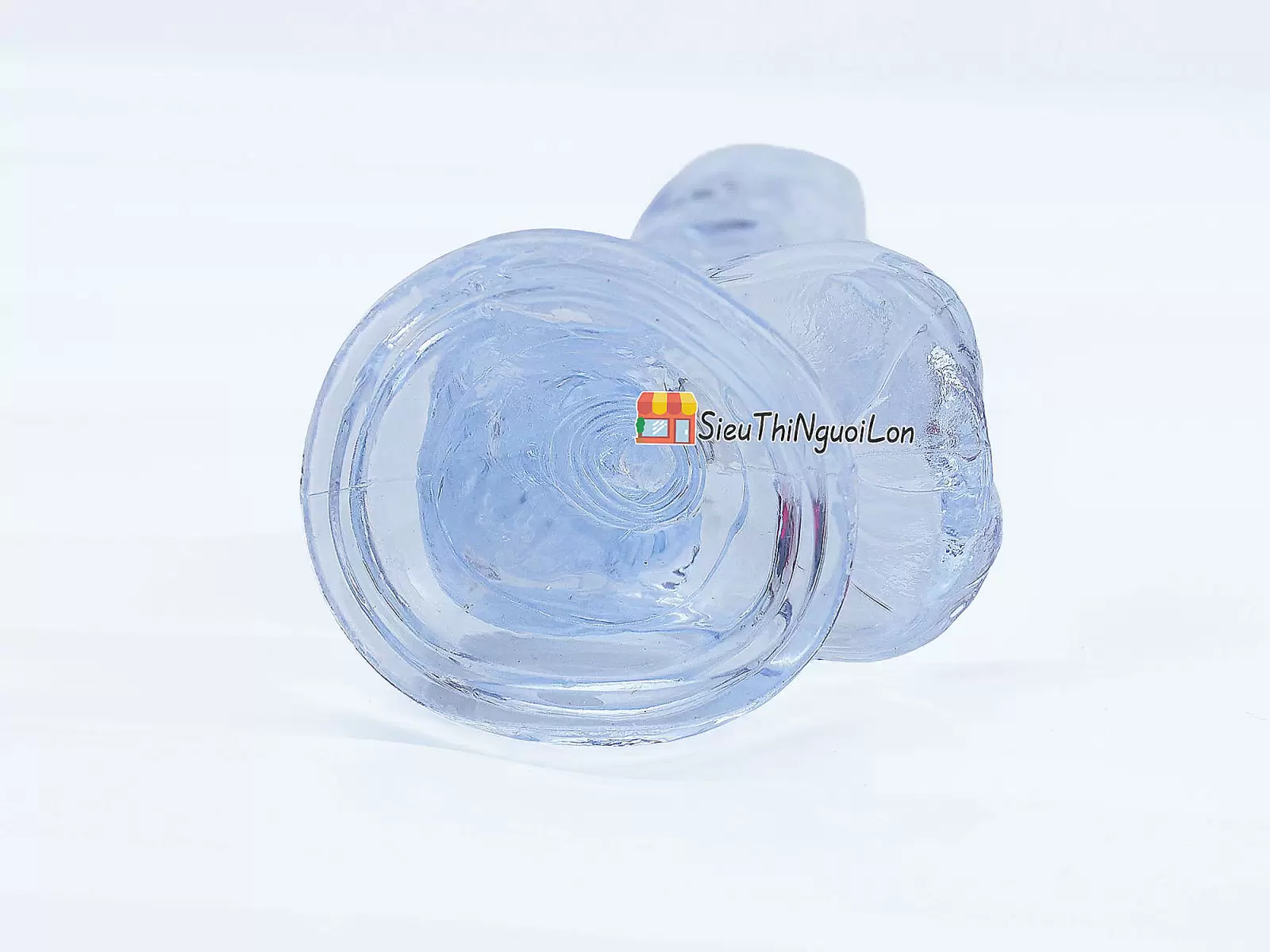 Dương vật giả có đế trong suốt không rung