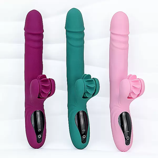 Máy Yeain Vibrators xoay 360° – thụt rung liếm sưởi