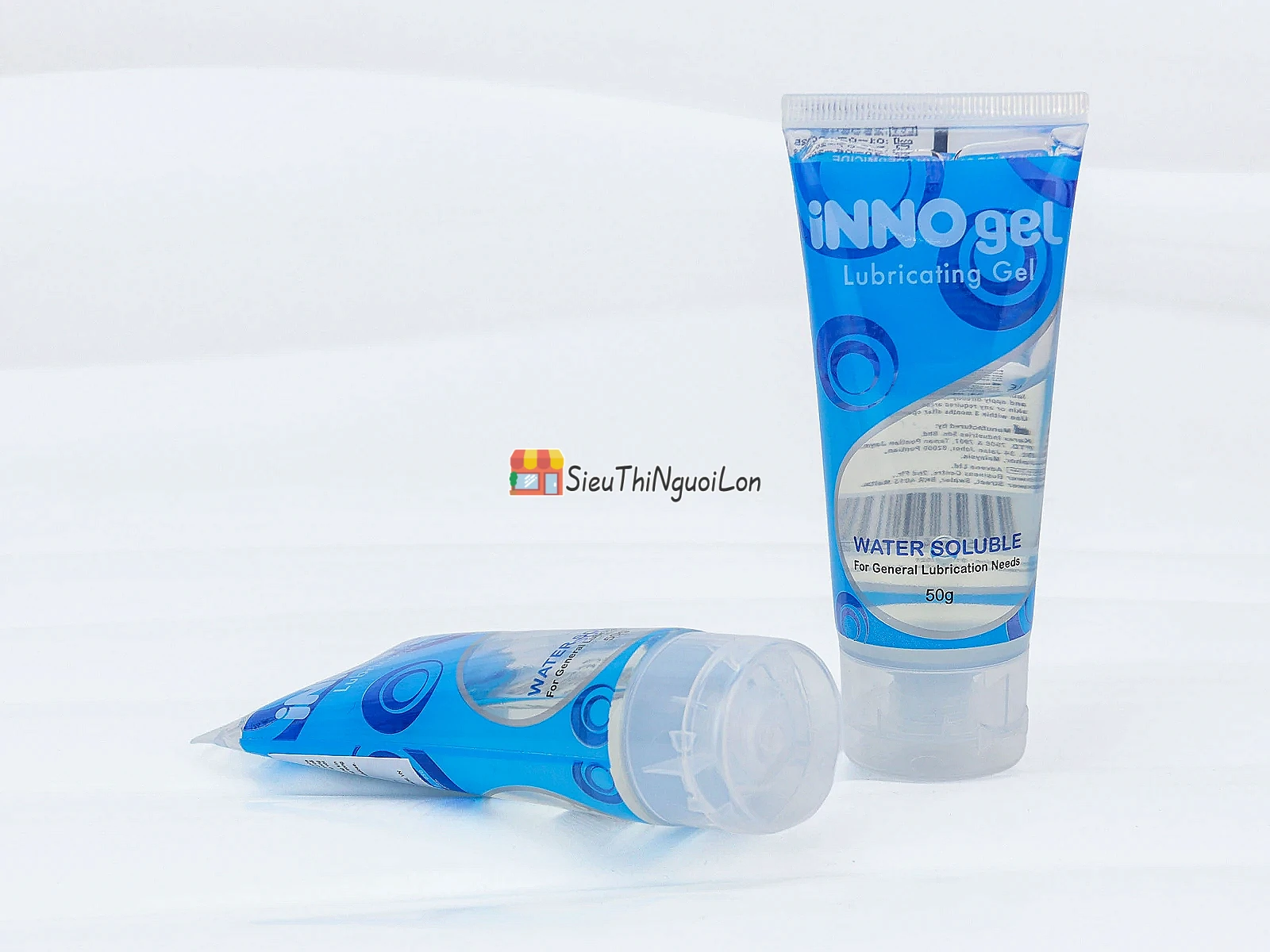 Gel bôi trơn gốc nước INNO 50ml giúp tăng độ ẩm, giảm ma sát và mang lại cảm giác trơn mượt tự nhiên