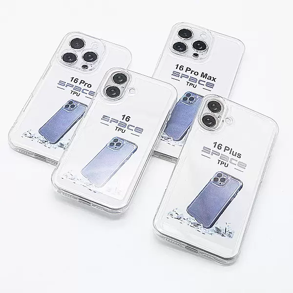 Ốp lưng TPU Space iPhone 15 Pro – trong suốt mỏng