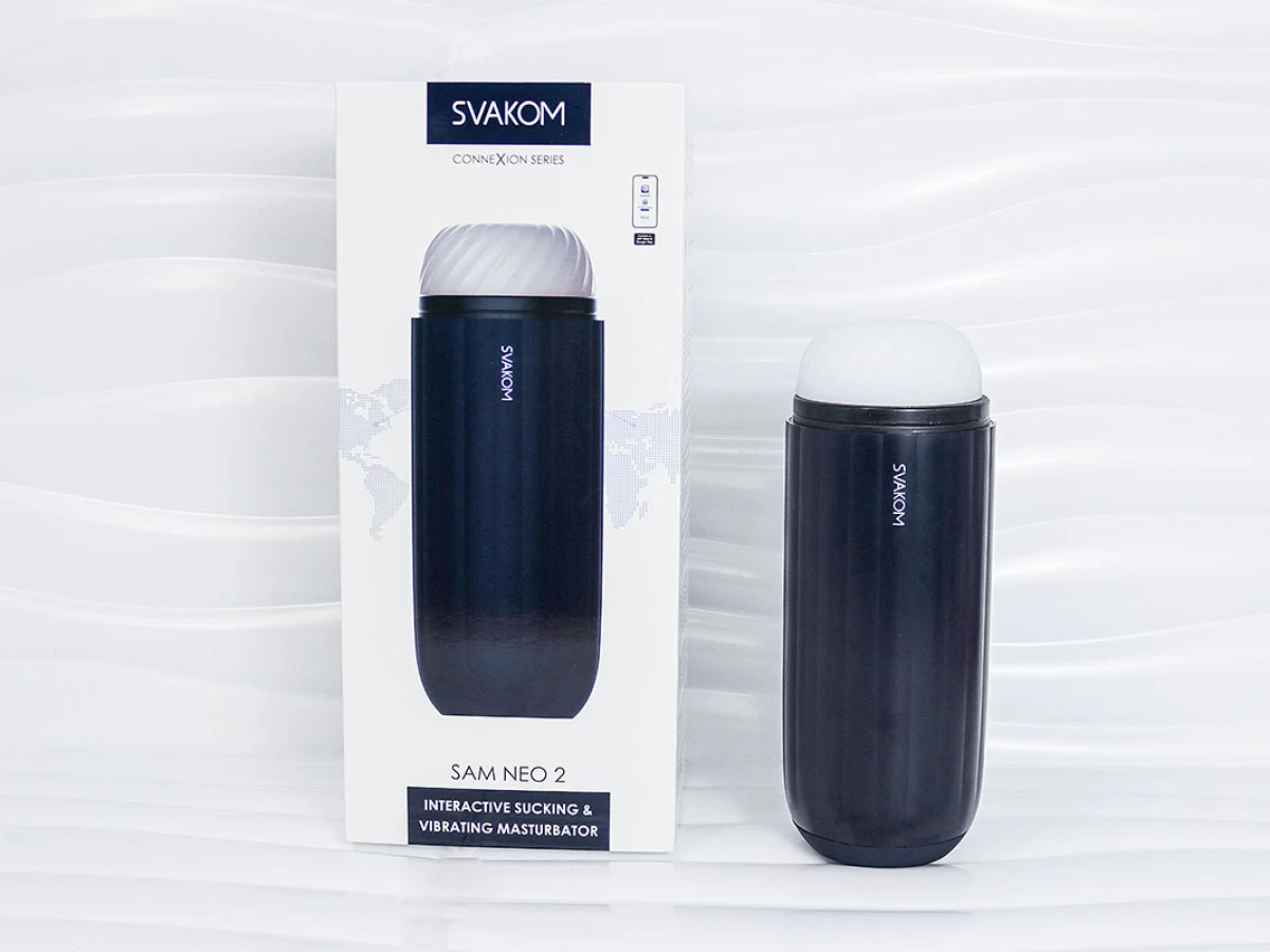 M&aacute;y thủ d&acirc;m &acirc;m đạo giả tự động Svakom Sam Neo 2