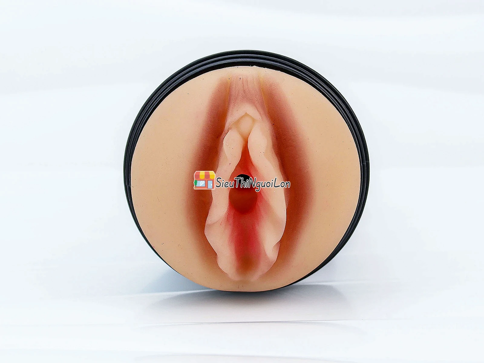 Âm đạo giả đèn pin Pink Pussy có rung – kín đáo, TPR mềm