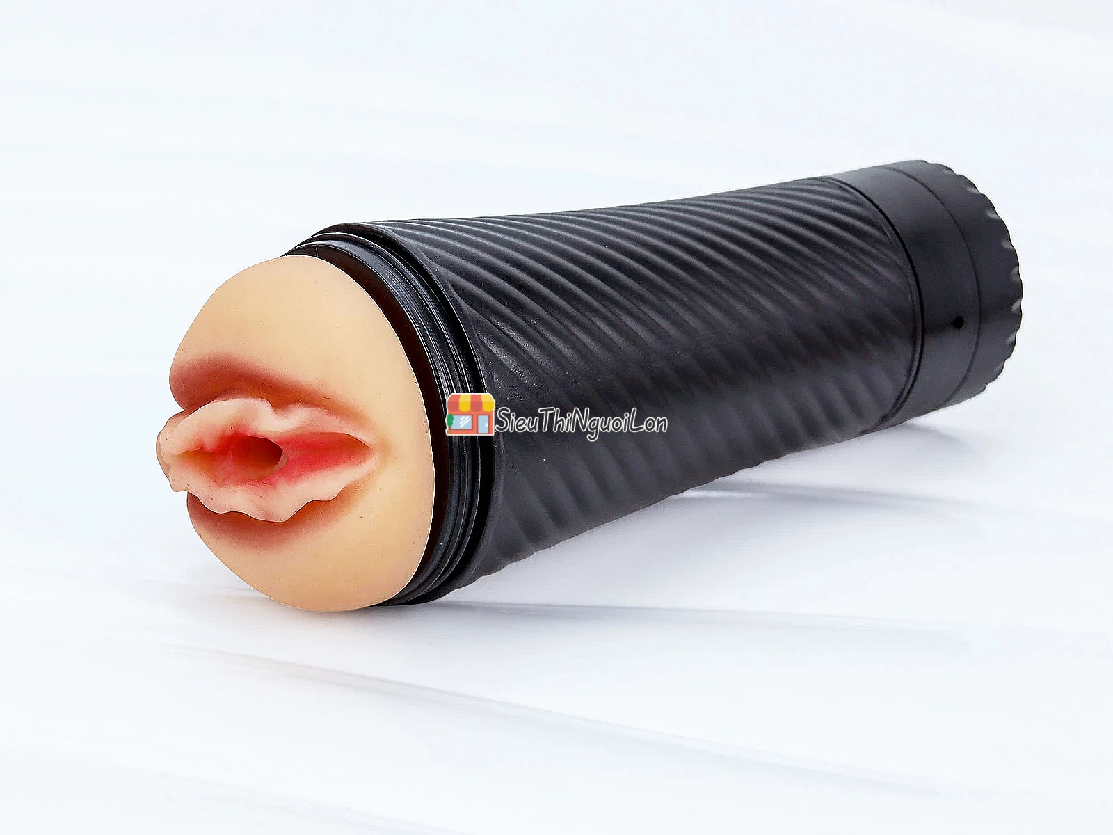 Âm đạo giả đèn pin Pink Pussy có rung – kín đáo, TPR mềm