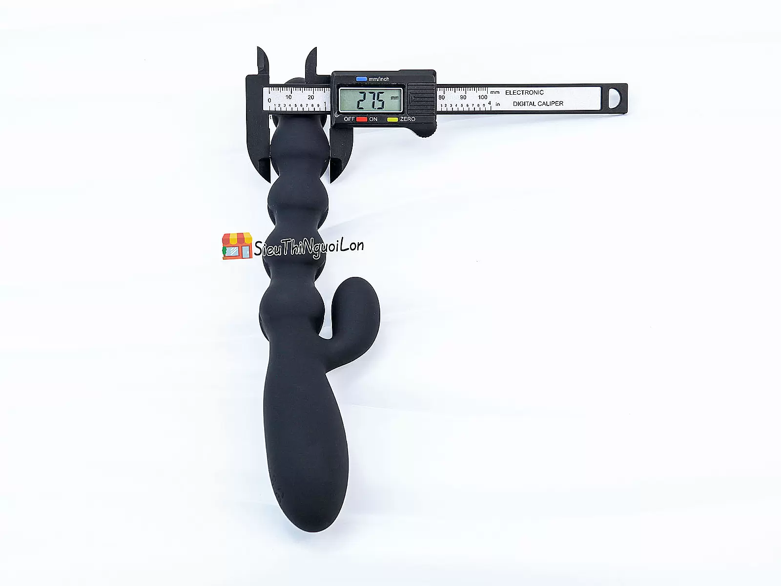 Máy rung massage Threaded hậu môn 2 nhánh pin sạc