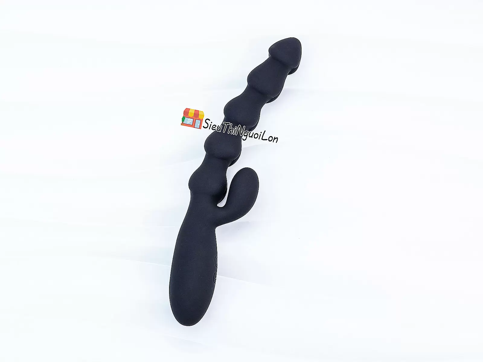 Máy rung massage Threaded hậu môn 2 nhánh pin sạc